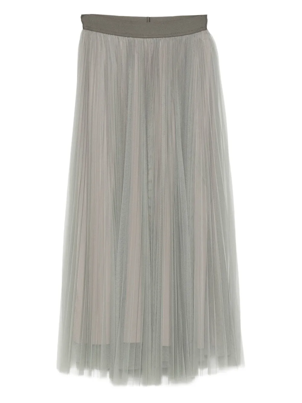 Forte Forte pleated tulle skirt | Green | Image 1