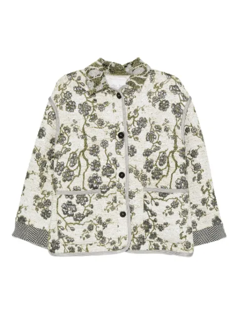 Forte Forte floral-print button jacket
