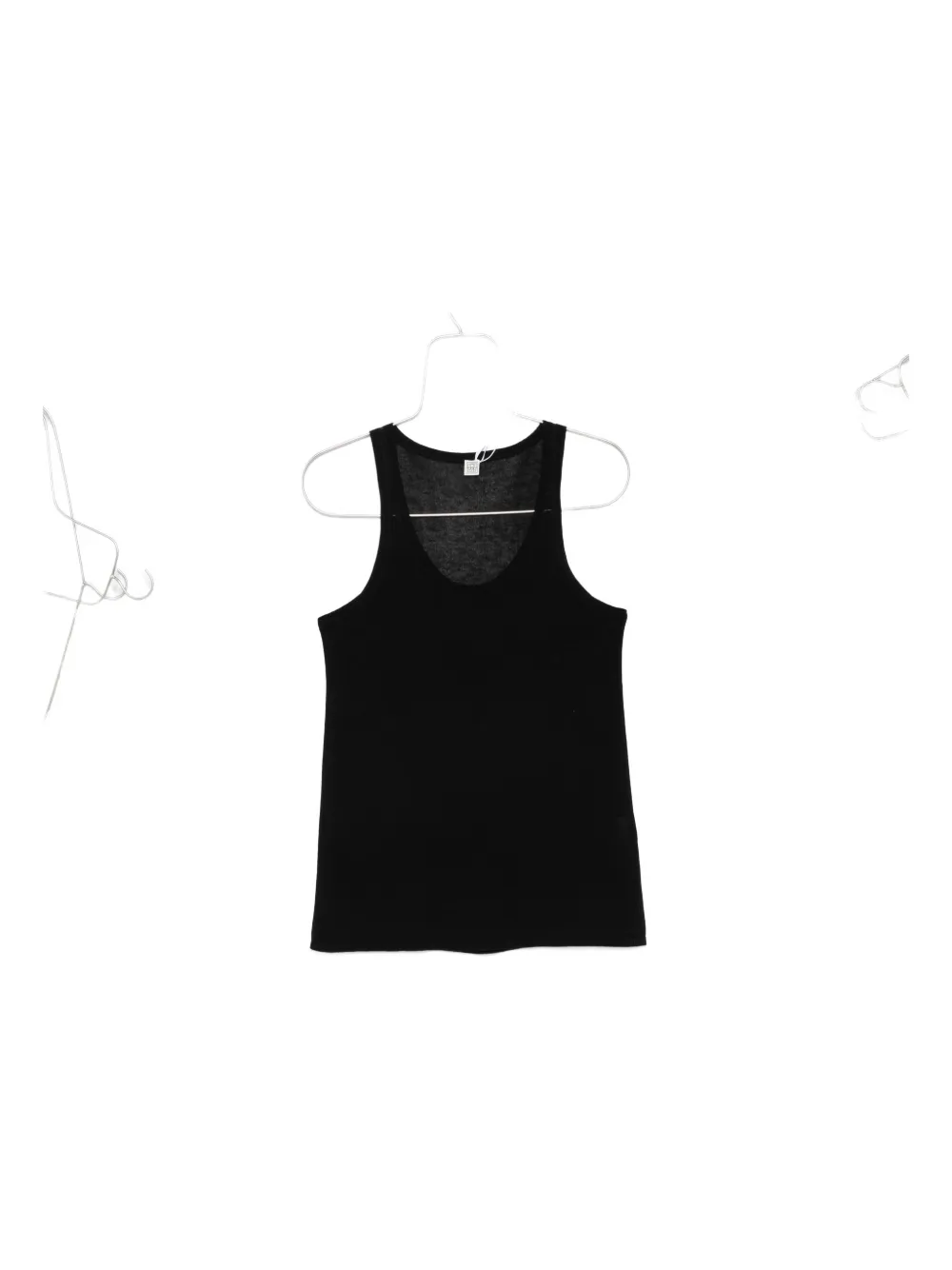 TOTEME scoop-neck tank top - Nero