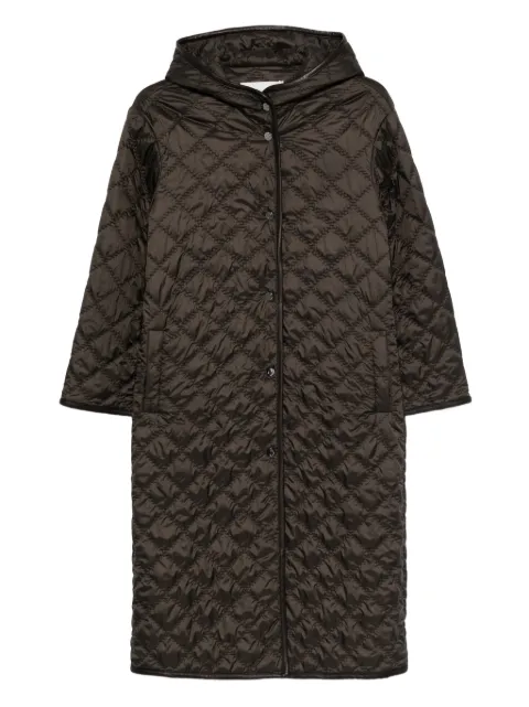 Manzoni 24 quilted hooded coat