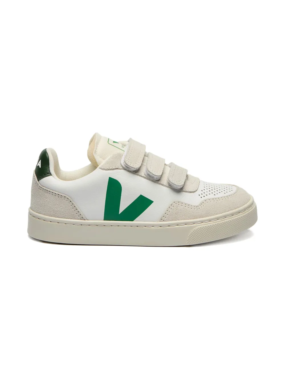 VEJA Kids touch strap sneakers White