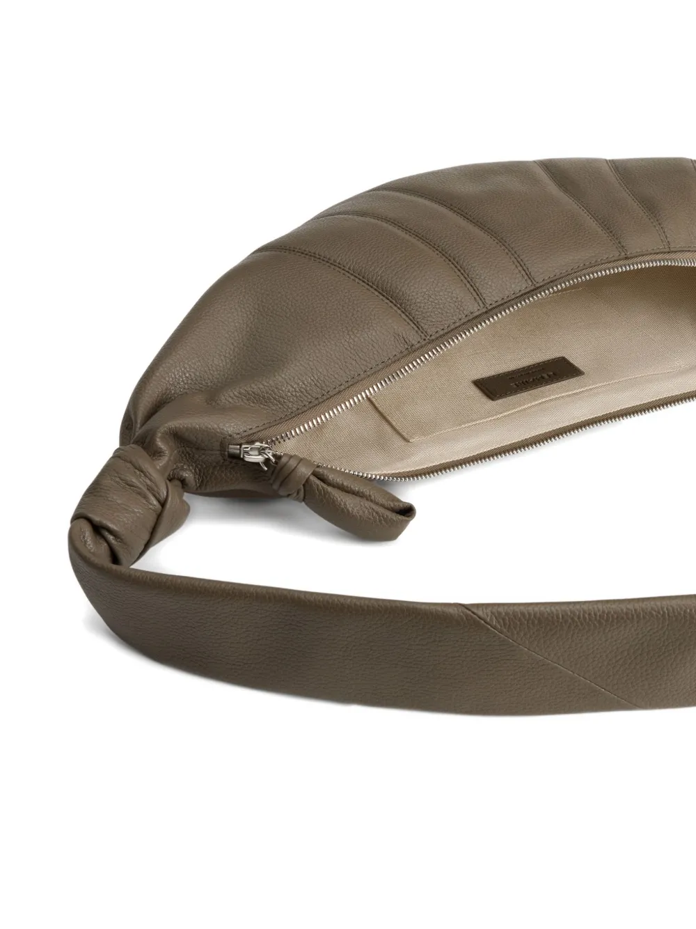 LEMAIRE Croissant medium schoudertas Bruin