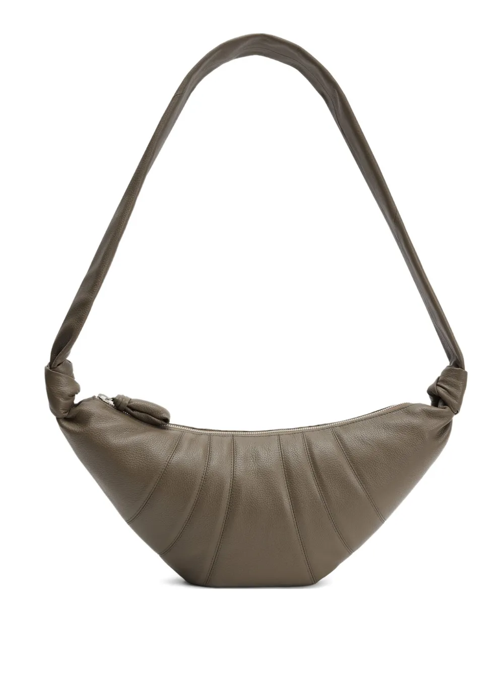 LEMAIRE medium Croissant shoulder bag Bruin