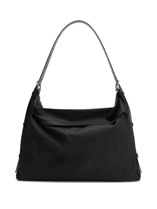 LEMAIRE レザーストラップ ポケットバッグ | ブラック | FARFETCH JP
