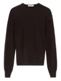 LEMAIRE crew-neck wool sweater - Red