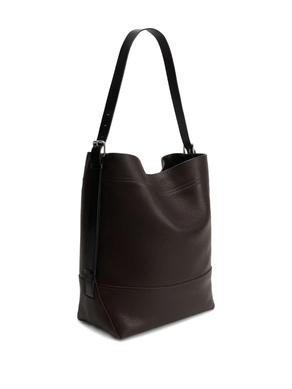 LEMAIRE Grote shopper met riem Bruin