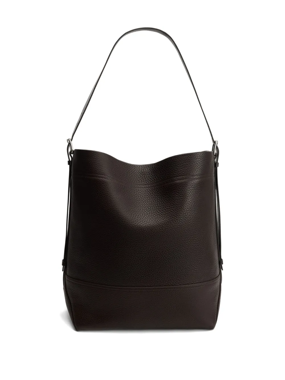 LEMAIRE Grote shopper met riem Bruin