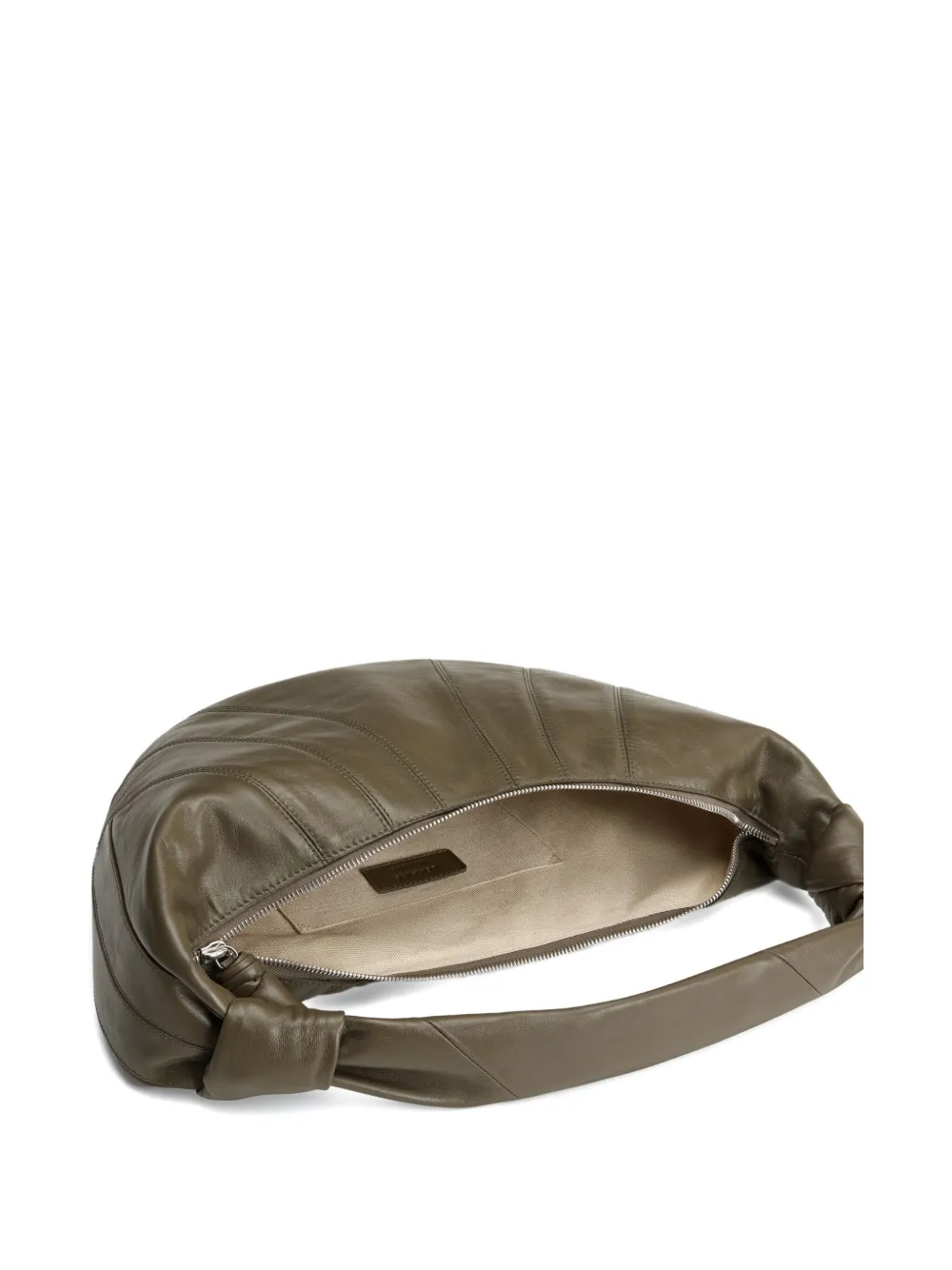 LEMAIRE Fortune Croissant shoulder bag Groen