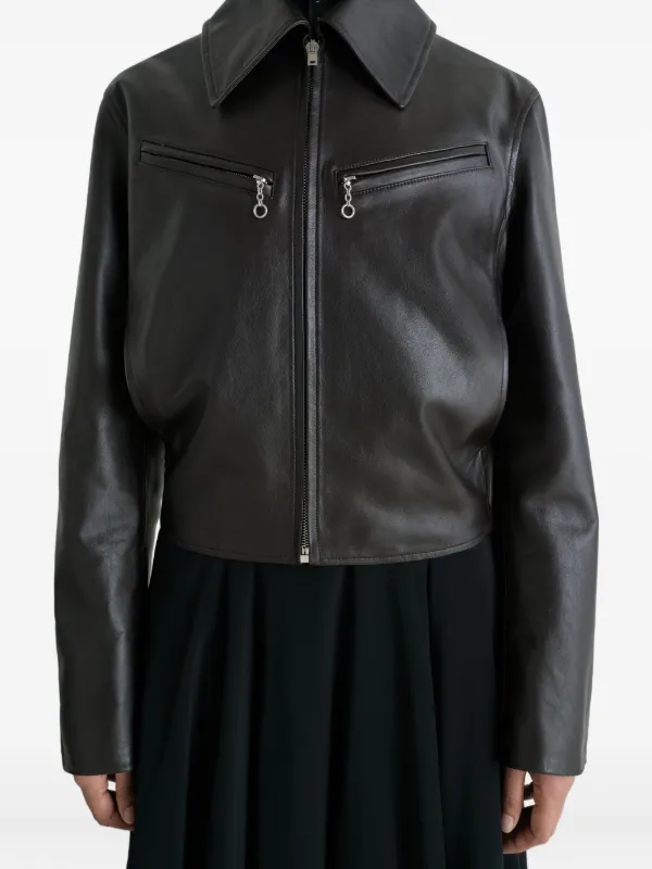 専用　21aw lemaire muton leather jacket LEMAIRE - Women Leather Blouson – Atelier New York