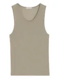 LEMAIRE ribbed crewneck tank top - Neutrals