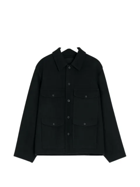 LEMAIRE patch-pocket buttoned shirt jacket