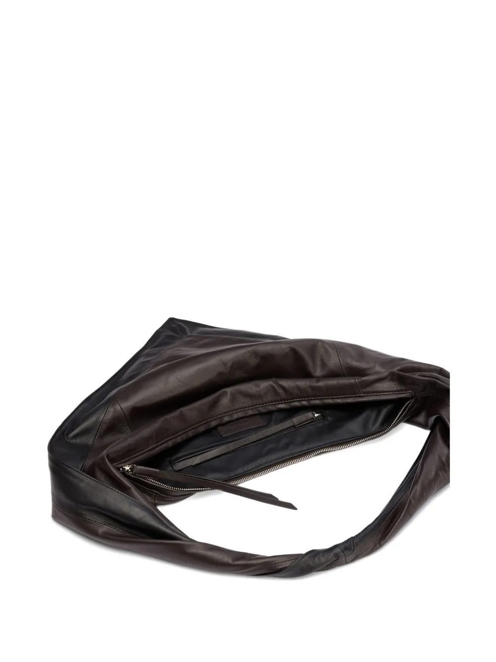 LEMAIRE Scarf twisted-strap shoulder bag Zwart