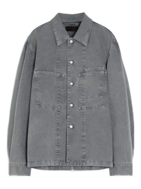 LEMAIRE Camicia denim con tasca applicata