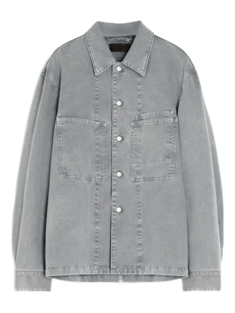 LEMAIRE patch-pocket denim overshirt