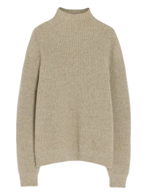 LEMAIRE high-neck ribbed sweater