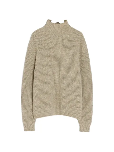 LEMAIRE high-neck ribbed sweater