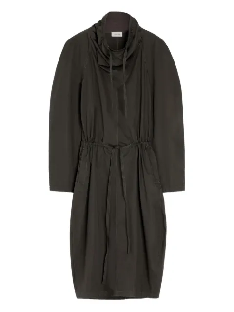 LEMAIRE Vareuse raglan-sleeve drawstring midi dress