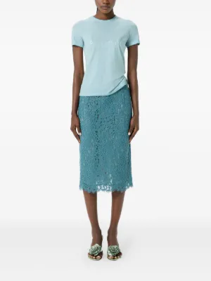 ワンピース BLUMARINE Women Mid Skirts 4J036A 45615 D9888 CANNA FUCILE M Blumarine Skirts for Women | Shop Now on FARFETCH