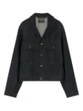 LEMAIRE patch-pocket denim jacket - Black