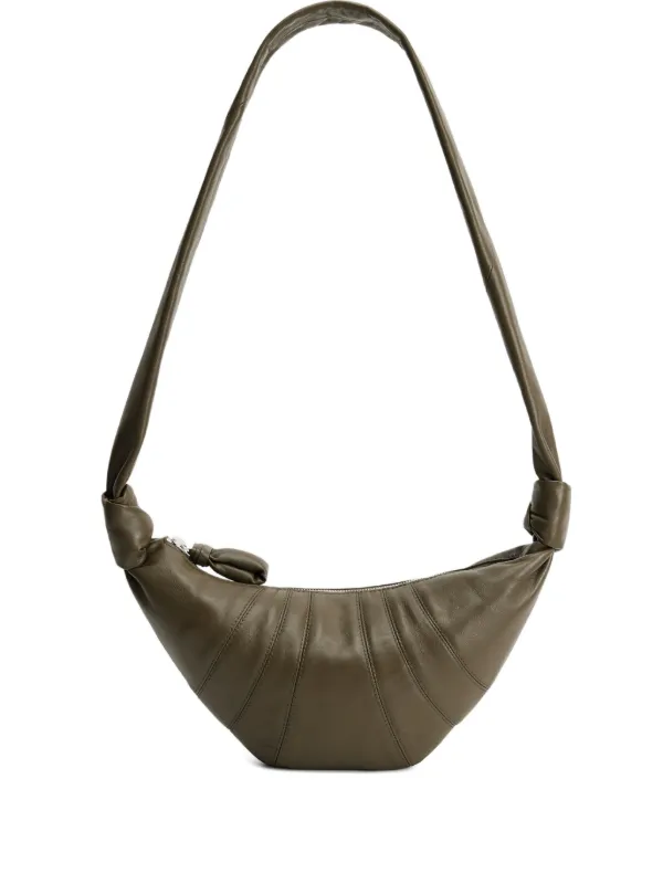 ジャケットポット　LEMAIRE Croissant Bag Small Small Croissant Soft Bag in Black | LEMAIRE