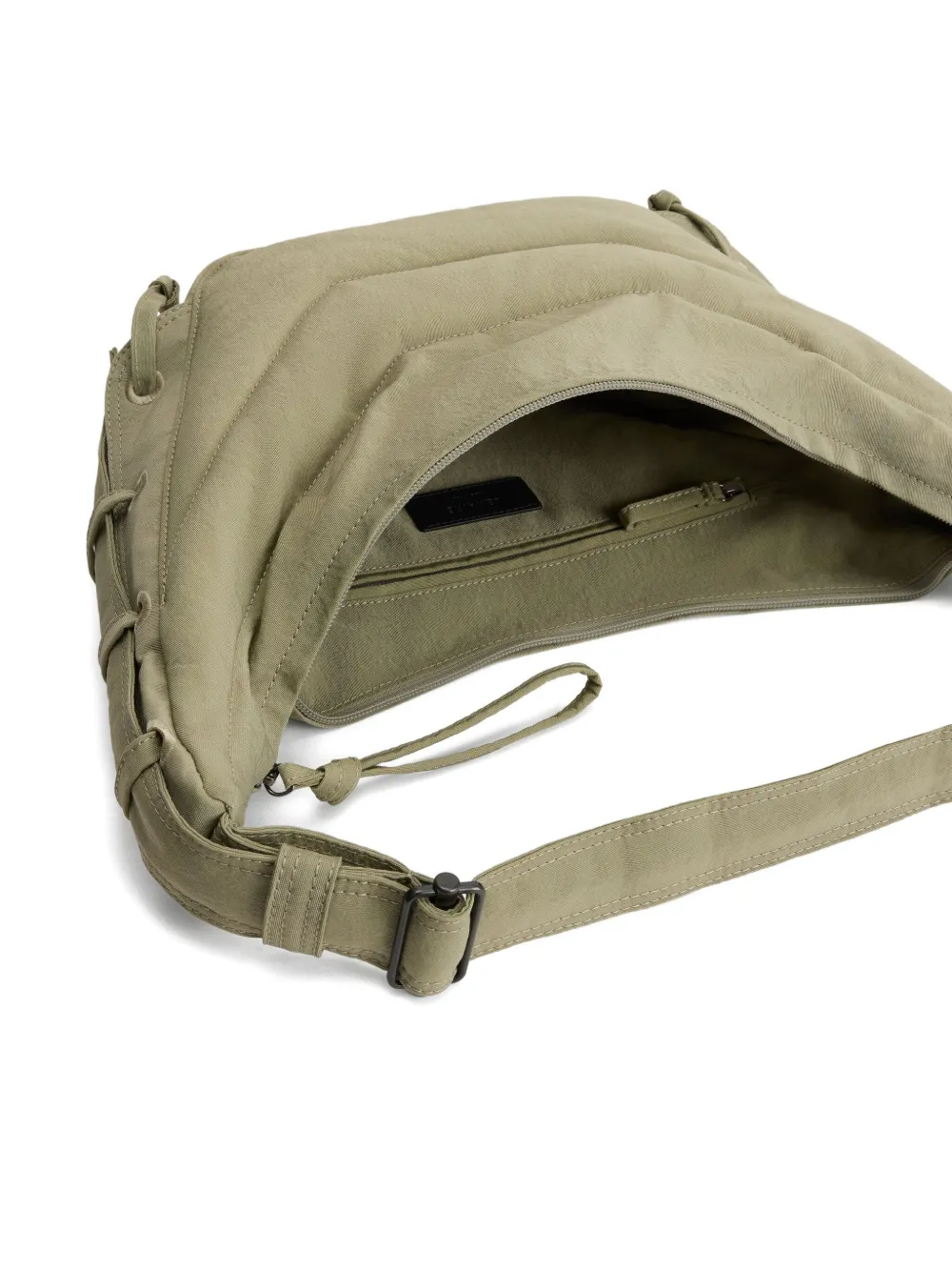 LEMAIRE small Soft Game quilted shoulder bag Groen