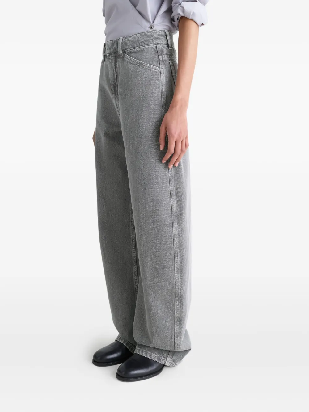LEMAIRE High-waist jeans Grijs