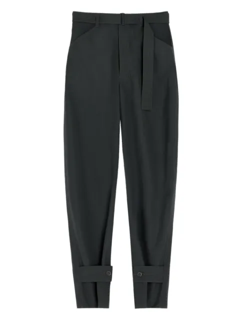 LEMAIRE pantalones con cinturón