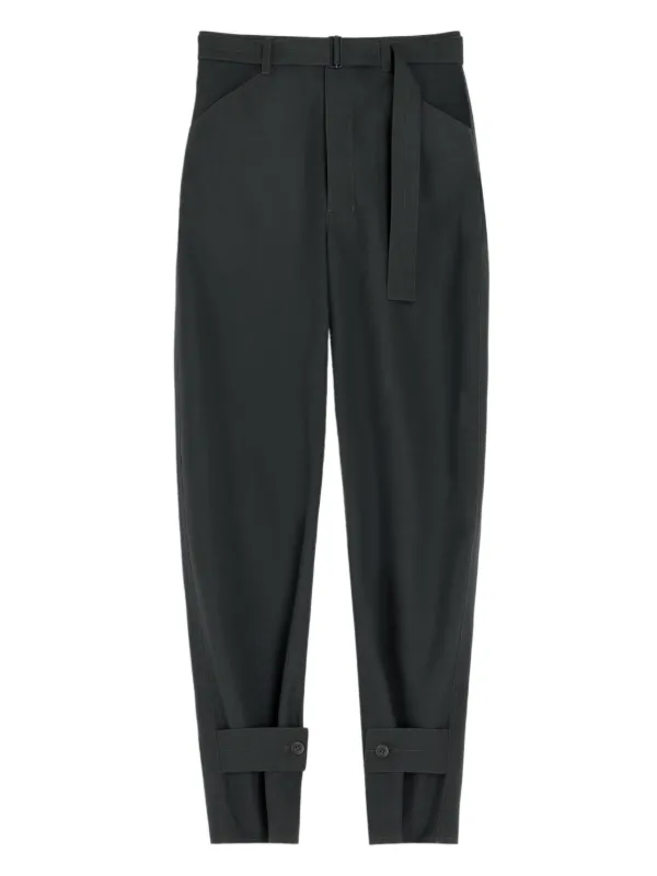 LEMAIRE ベルテッド パンツ | グレー | FARFETCH JP