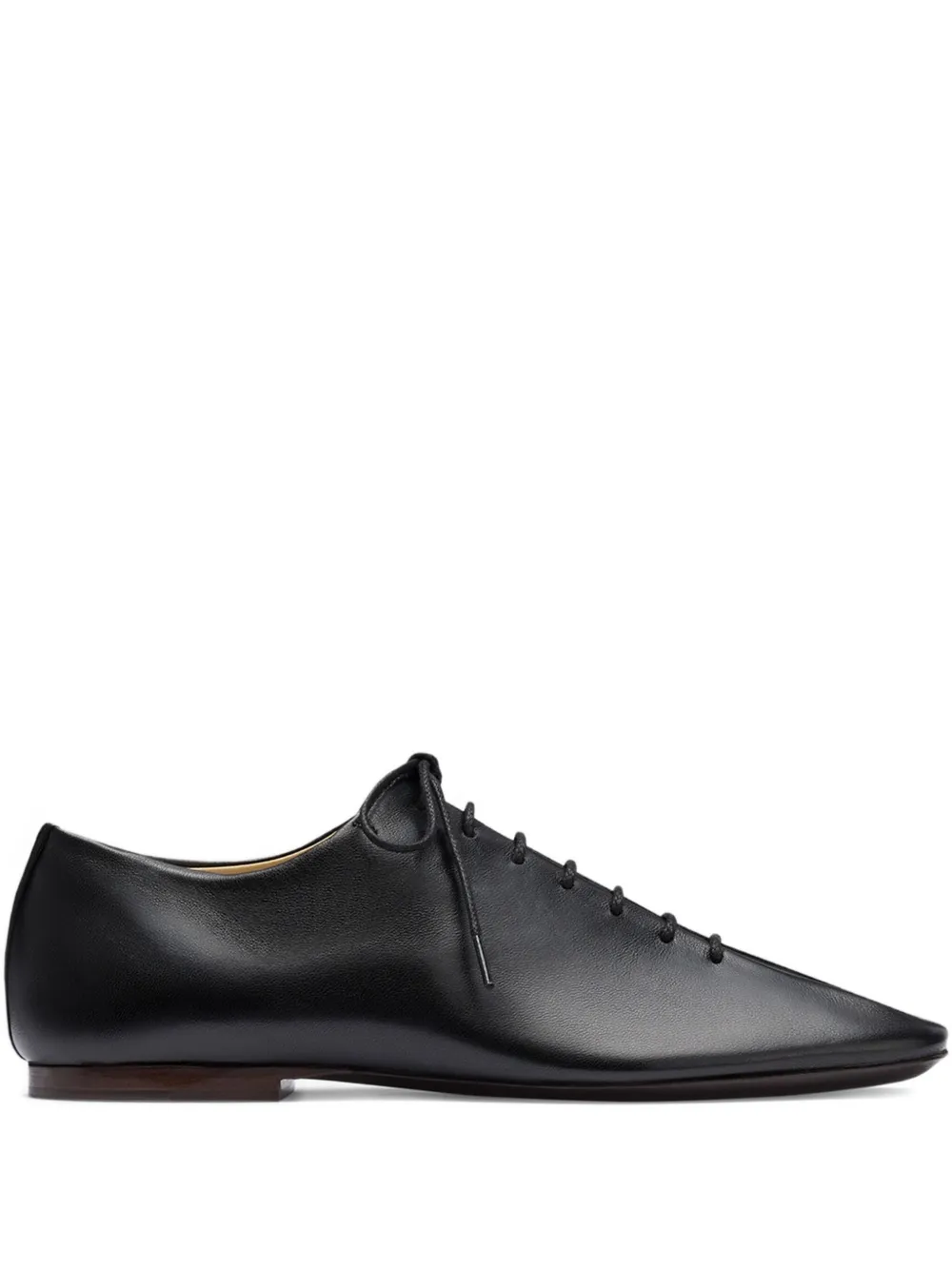 Souris leather lace-up derby shoes