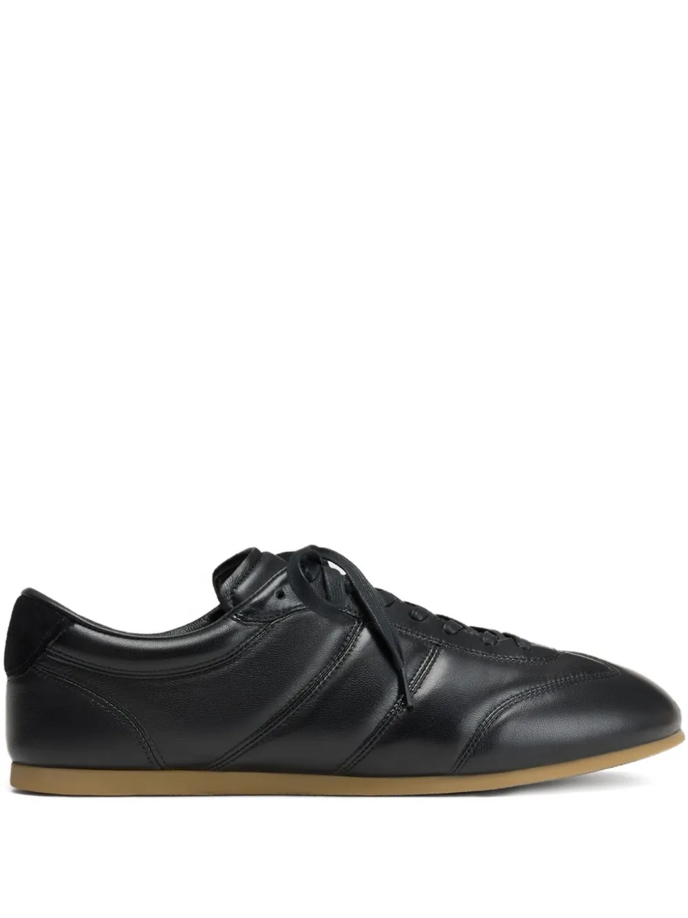 LEMAIRE leather sneakers | Black | Image 1