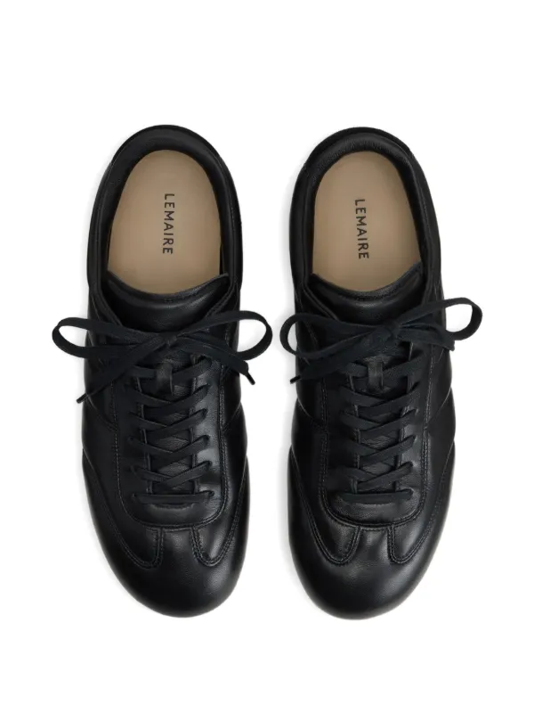 LEMAIRE Leather Sneakers | Black | FARFETCH