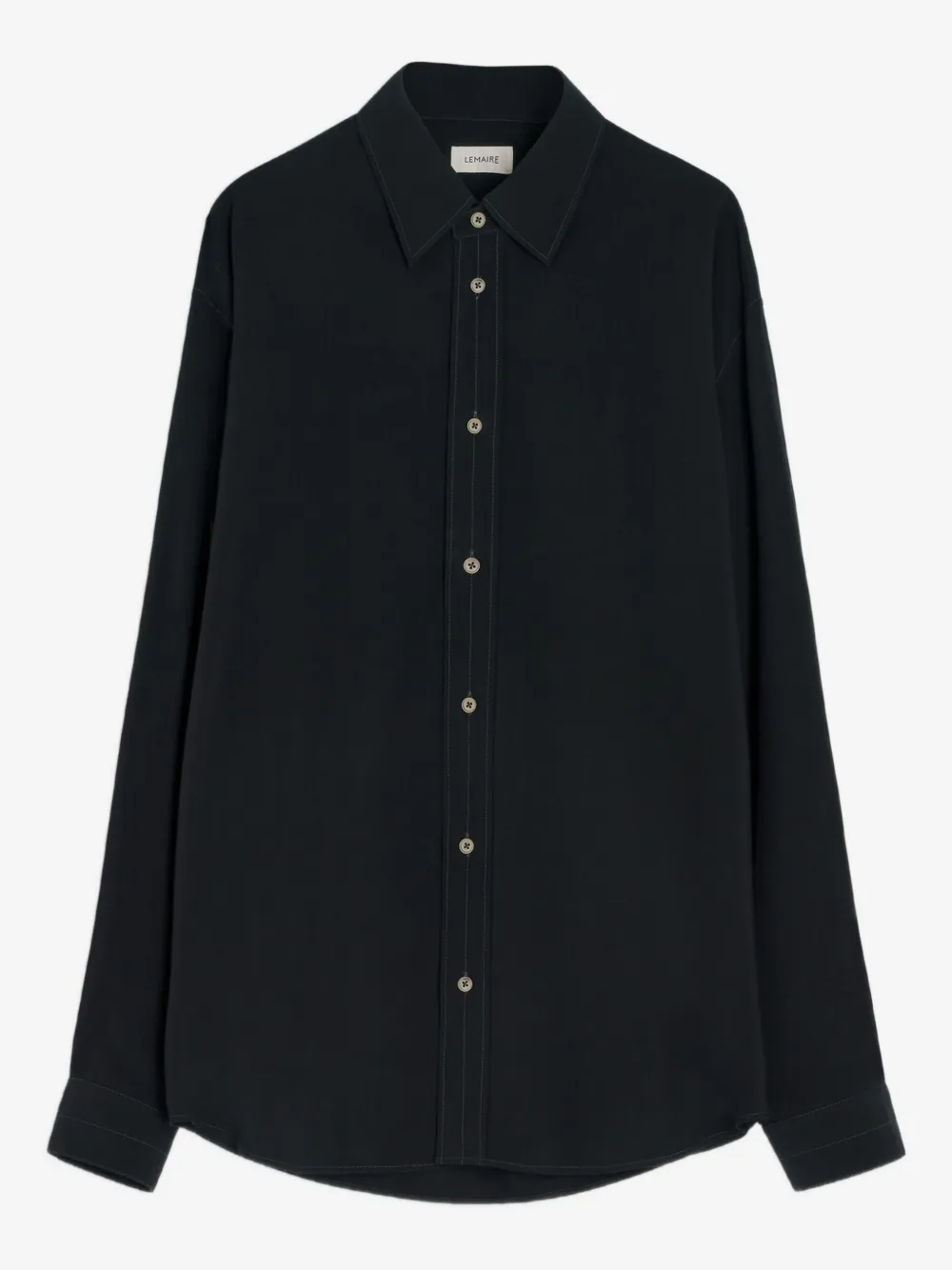 LEMAIRE button-down shirt | Black | Image 1