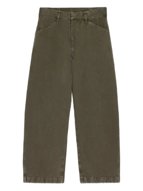 LEMAIRE Maxi Workwear snow-wash jeans