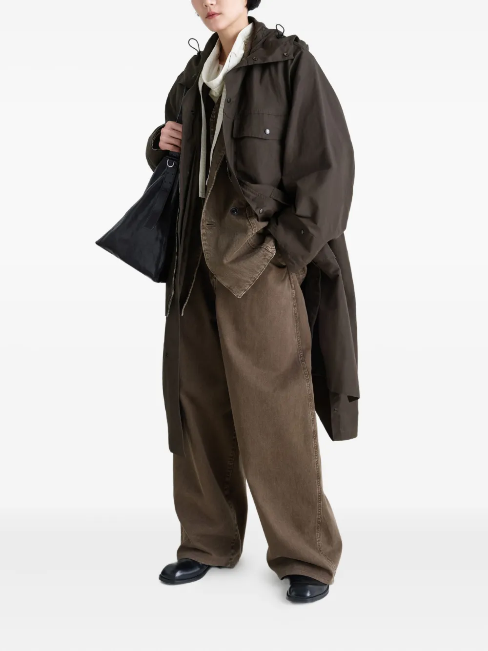 LEMAIRE snap-fastening raincoat | Raincoats | Image 2