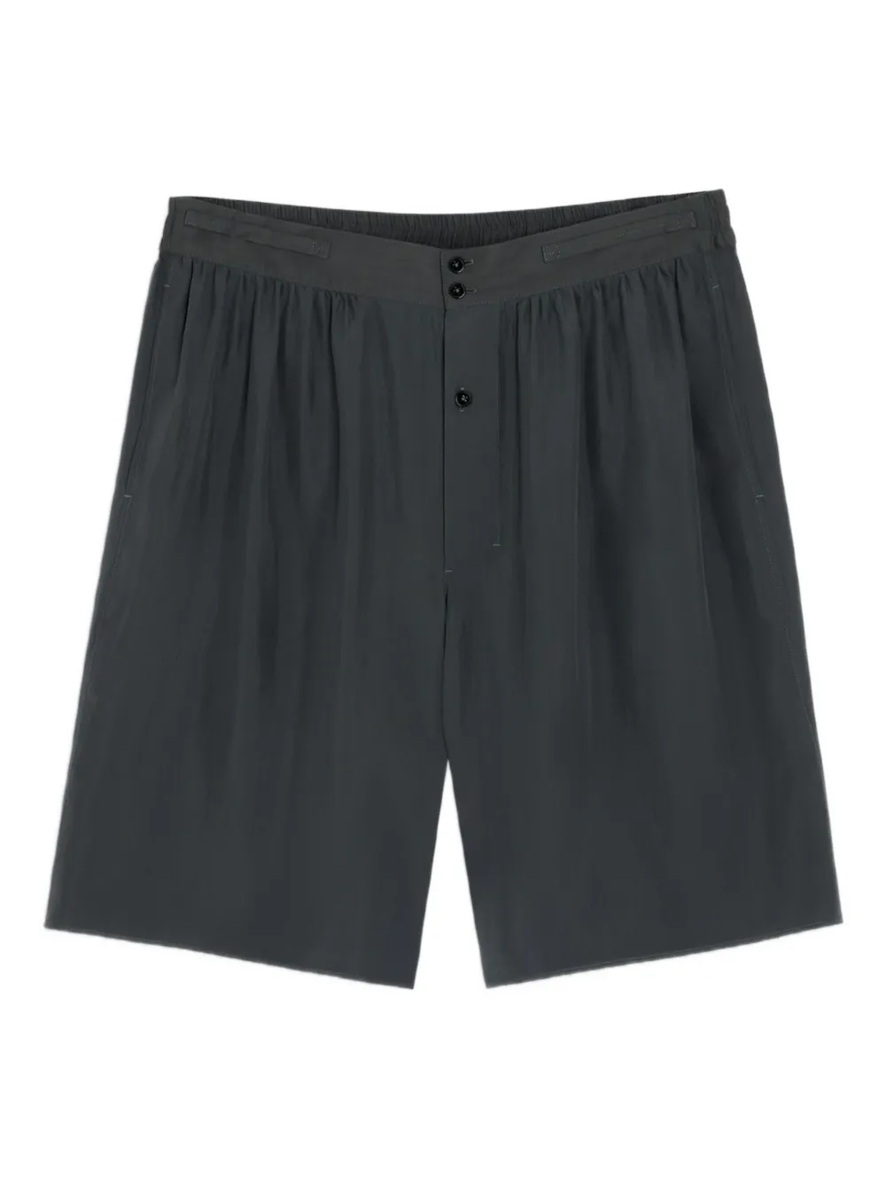 LEMAIRE Shorts met elastische tailleband Grijs