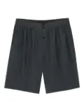 LEMAIRE elasticated-waistband shorts - Grey