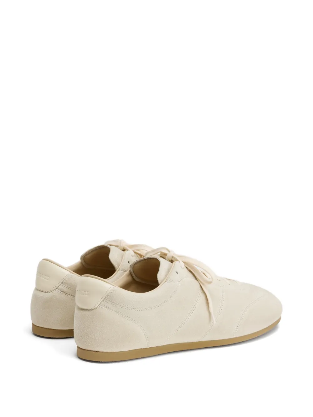 LEMAIRE quilted suede sneakers Neutrals
