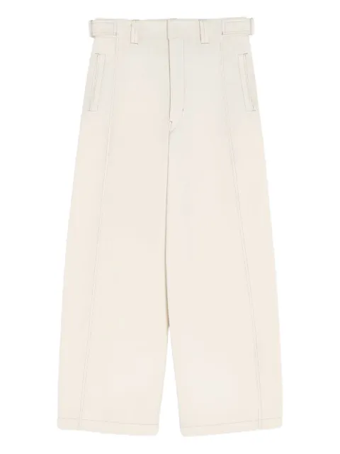 LEMAIRE side-tab welt-pocket trousers