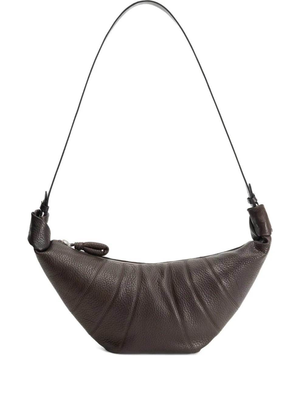 LEMAIRE Croissant medium schoudertas Bruin