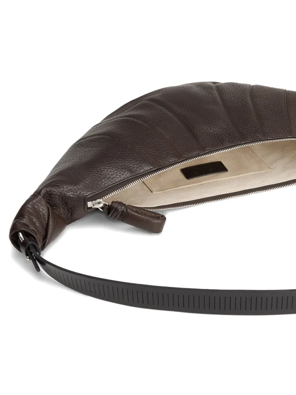 LEMAIRE Croissant medium schoudertas Bruin