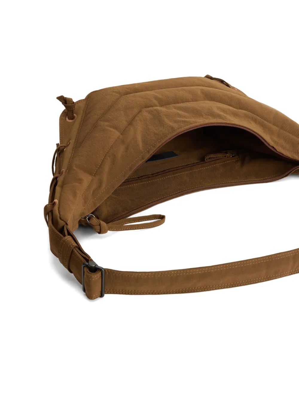 LEMAIRE small Soft Game quilted shoulder bag Bruin