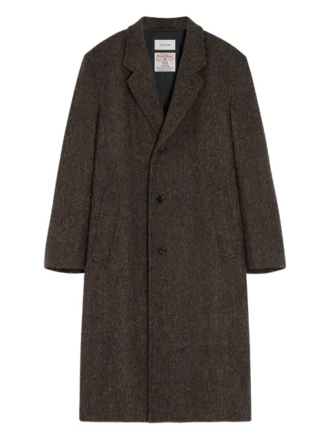 LEMAIRE herringbone-tweed coat