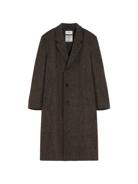 LEMAIRE herringbone-tweed coat