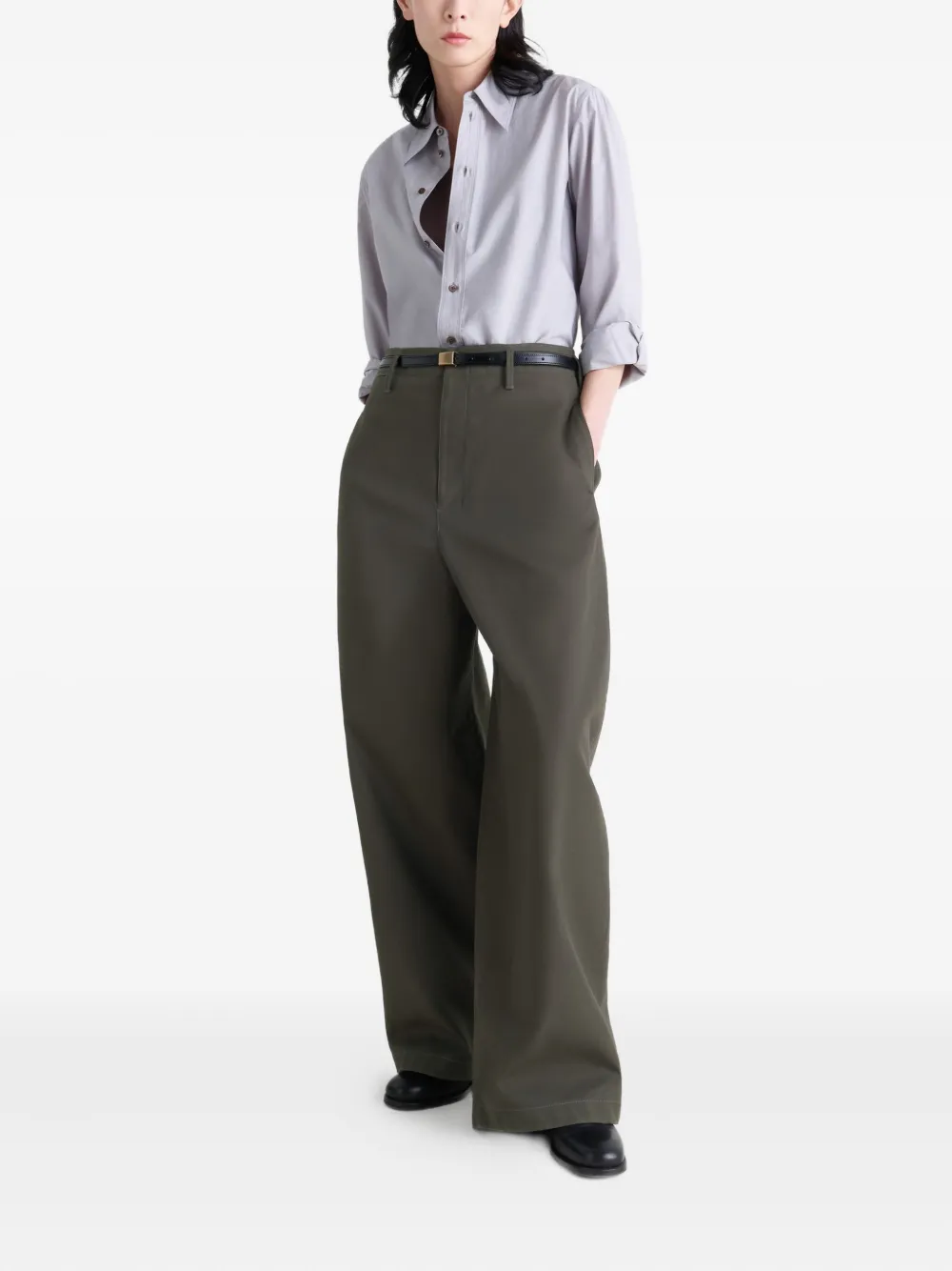 LEMAIRE Broek met zak - Bruin