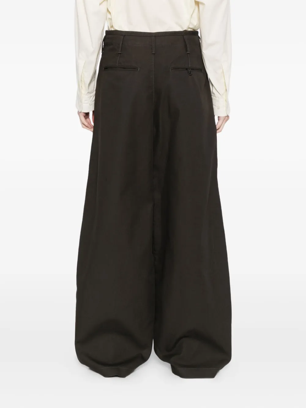 LEMAIRE Broek met zak Bruin