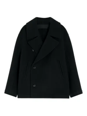 Jil Sander ダブルコート | ブラック | FARFETCH JP