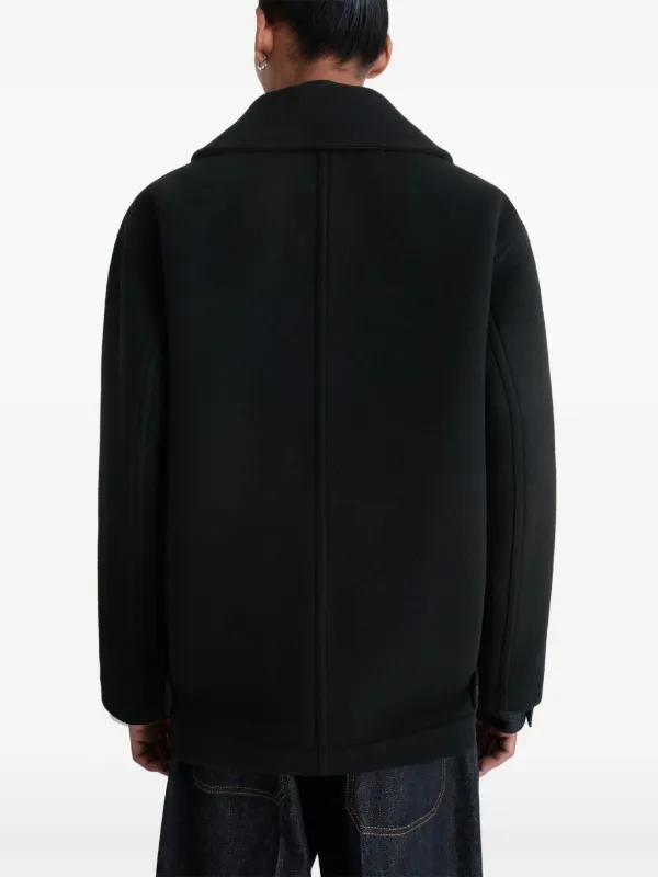LEMAIRE ディスパッチピーコート XS ブラック LEMAIRE コート ピーコート 「LEMAIRE / ルメール」DISPATCH