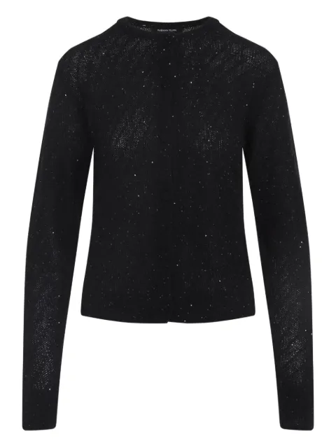 Fabiana Filippi sparkle-knit button-up cardigan