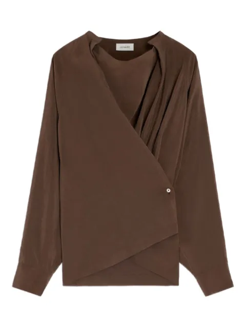 LEMAIRE twisted pleat blouse