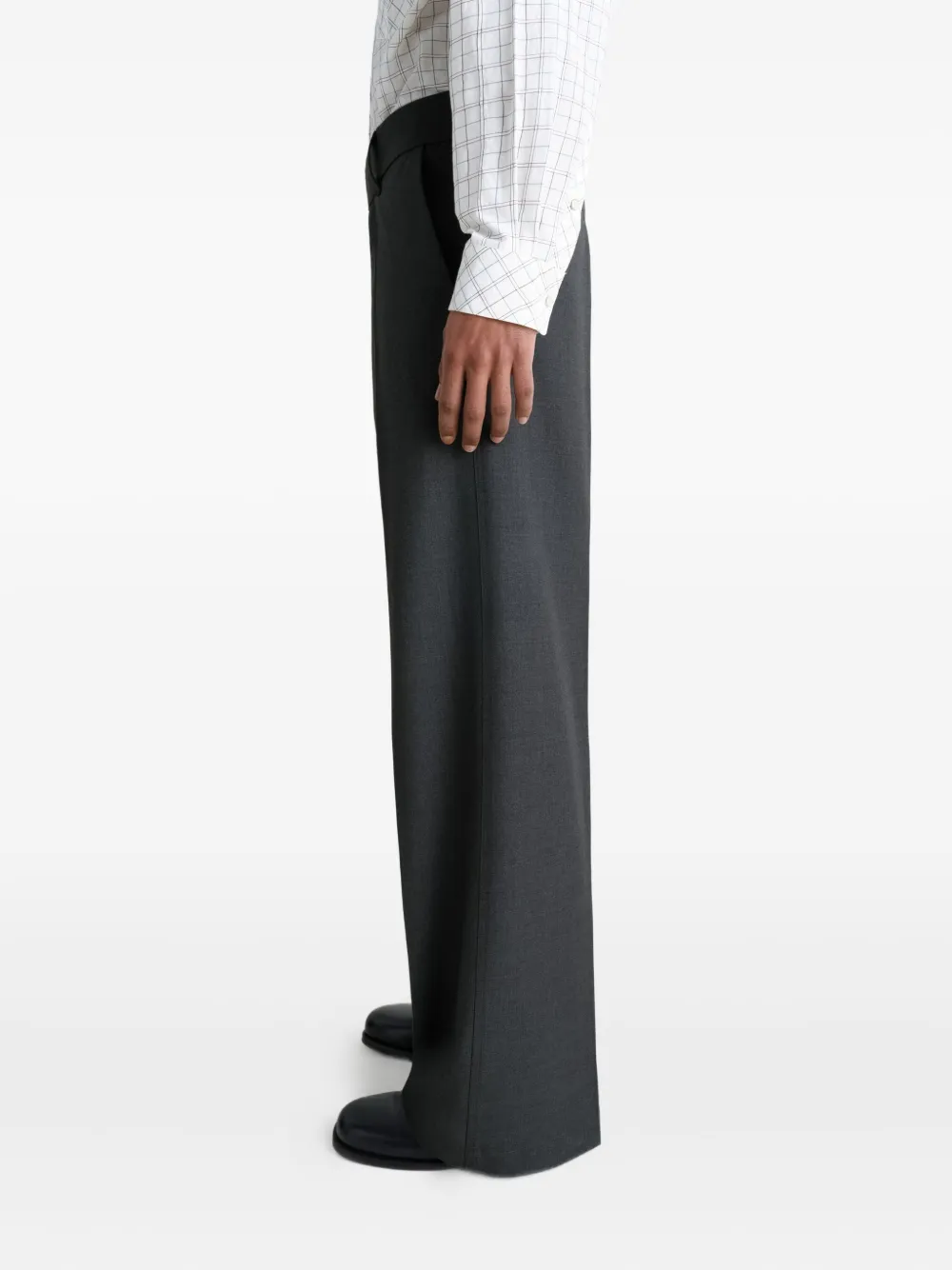 LEMAIRE Twill plooibroek Grijs